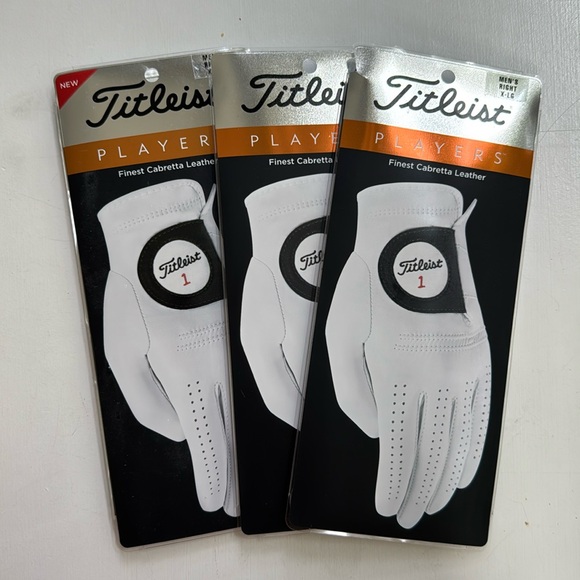 Titleist Players Men's Golf Glove - Picture 1 of 6